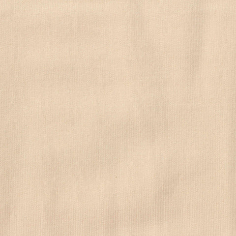 Brushed Modal Cotton Stretch French Terry Fabric, 255 gsm — Beige