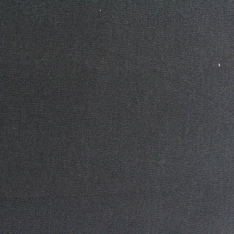 Polyester Modal Blend Woven Fabric, 130 gsm, 145 cm — Black