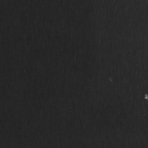 Polyester Viscose Stretch Woven Fabric, 215 gsm, 145 cm — Black