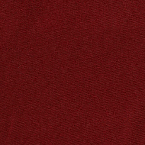 Polyester Viscose Stretch Twill Fabric, 295 gsm, 145 cm — Red