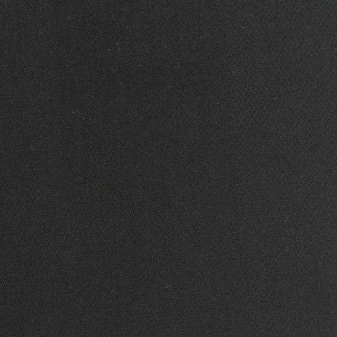 Polyester Viscose Stretch Woven Fabric, 290 gsm, 145 cm — Black