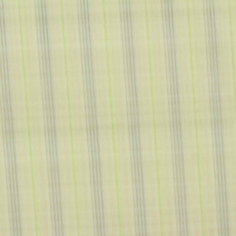 Green Vertical-Stripe Woven, Poly-Viscose