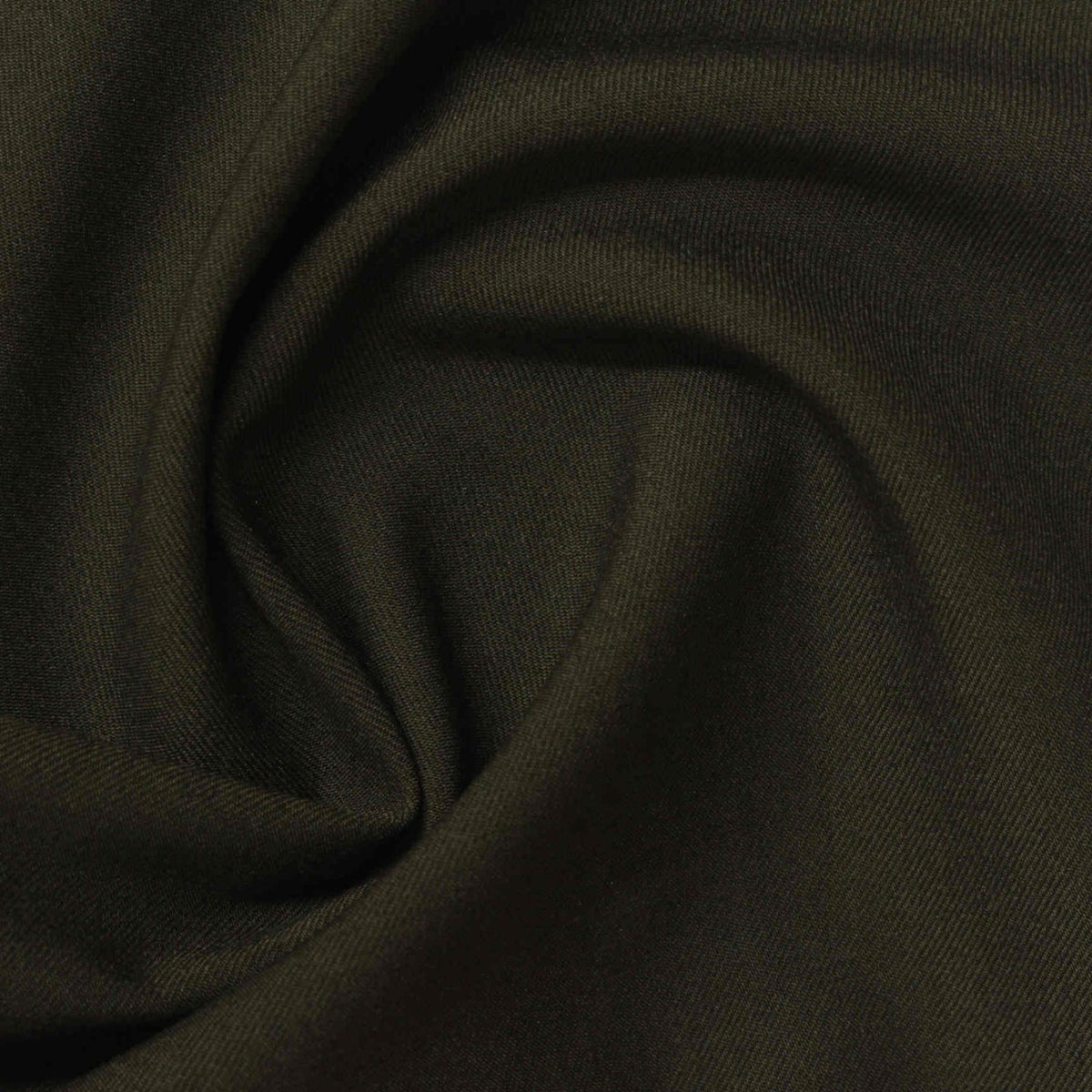 Polyester Viscose Stretch Woven Fabric, 245 gsm, 145 cm — Green
