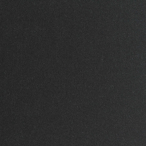100% Polyester Linen-Look Fabric, 140 gsm, 145 cm — Black
