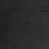 Viscose Polyester Stretch Chunky Knit Fabric, 220 gsm, 155 cm — Black