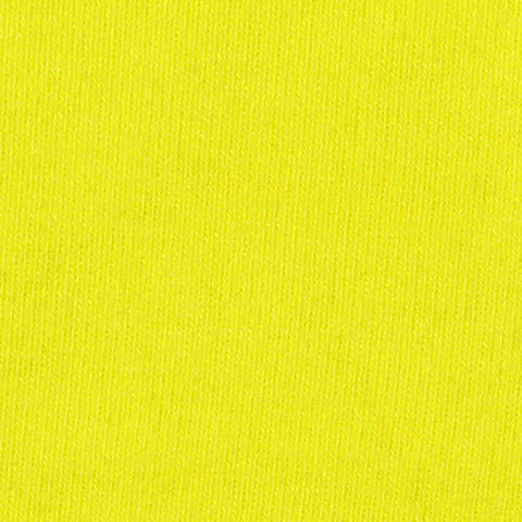 Cotton Polyester French Terry Fabric, 300 gsm, 173 cm — Yellow