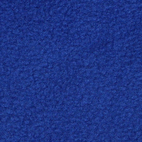 100% Polyester Fleece Fabric, 260 gsm, 153 cm — Blue