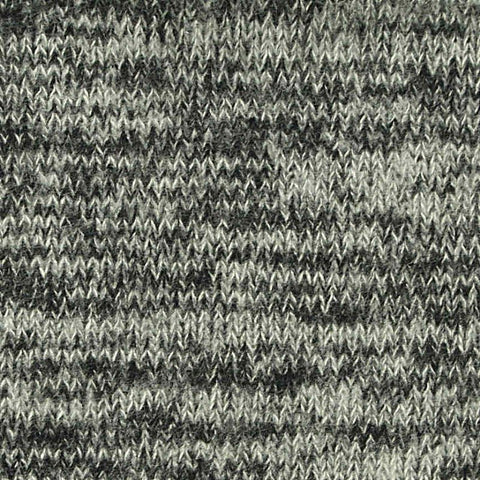 Dark Grey Marl Chunky Knit, Viscose-Poly, 200 gsm, 160 cm