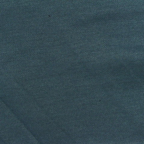 Polyester Viscose Stretch Piqué Knit Fabric, 290 gsm, 170 cm — Green
