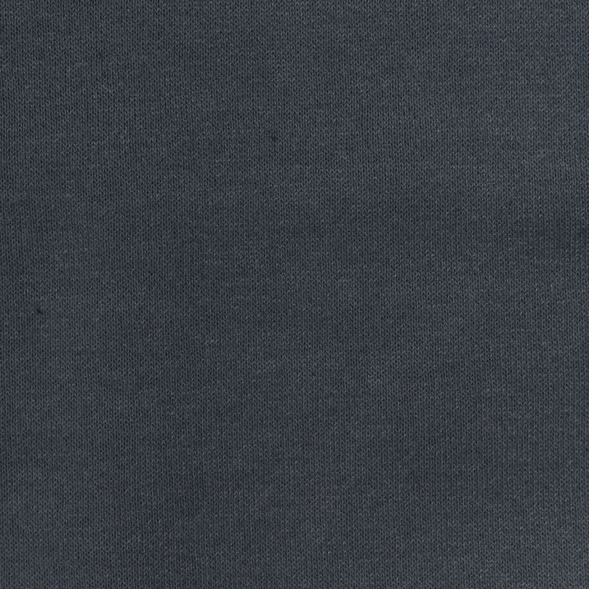 Brushed Polyester Cotton French Terry Fabric, 270 gsm, 163 cm — Grey