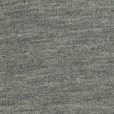 Viscose Polyester Stretch Scuba Knit Fabric, 260 gsm, 155 cm — Grey, ref EF-273410