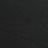 100% Polyester Knit Fabric, 260 gsm, 160 cm — Black