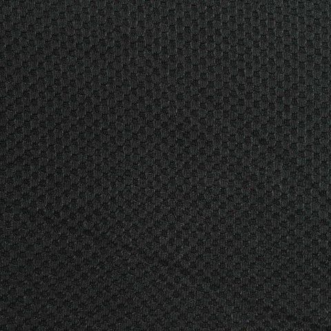 100% Polyester Knit Fabric, 260 gsm, 160 cm — Black