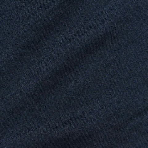Dark Blue Tone-on-Tone Jersey Knit, Polyester