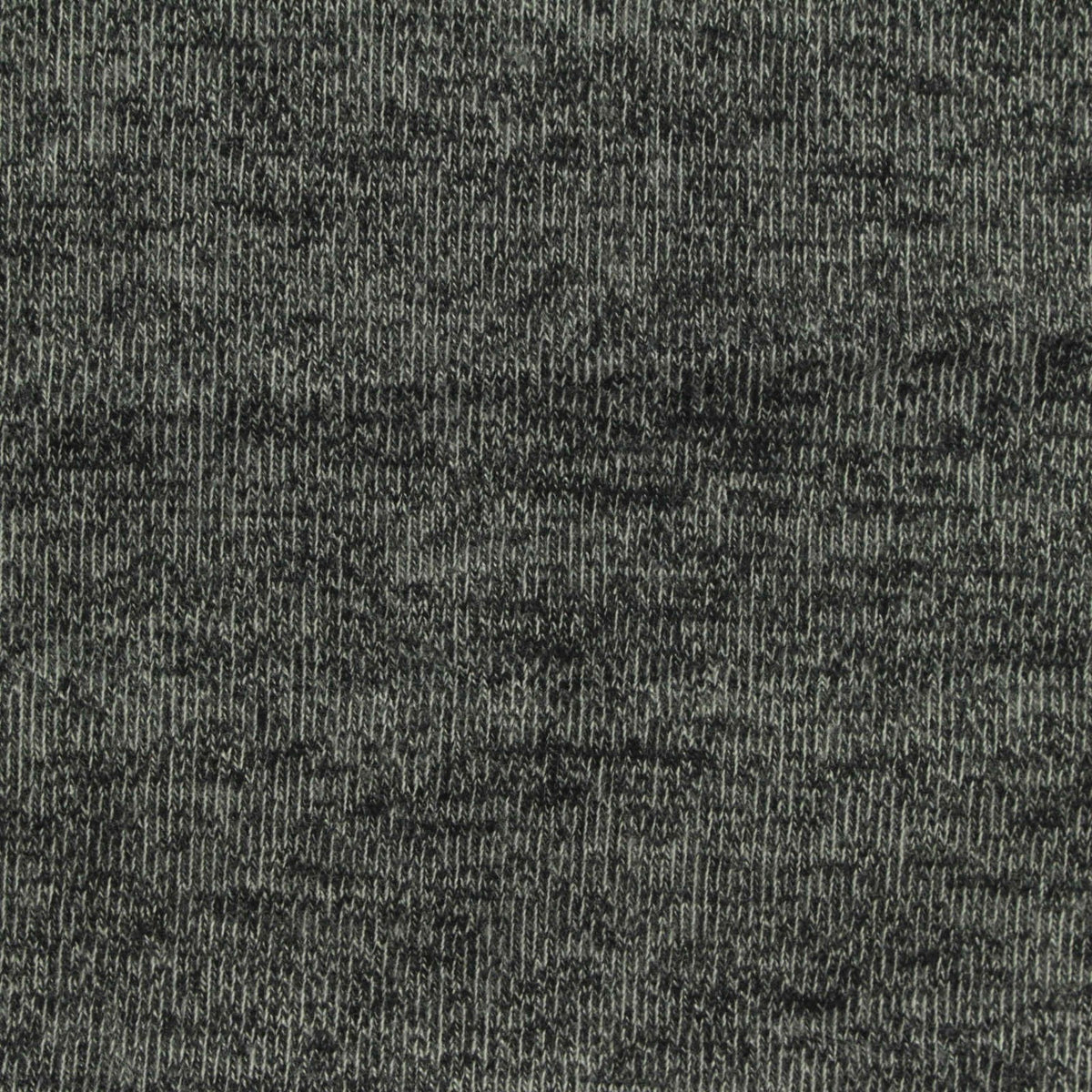 Dark Grey Marl Jersey Knit, Poly-Cotton, 200 gsm
