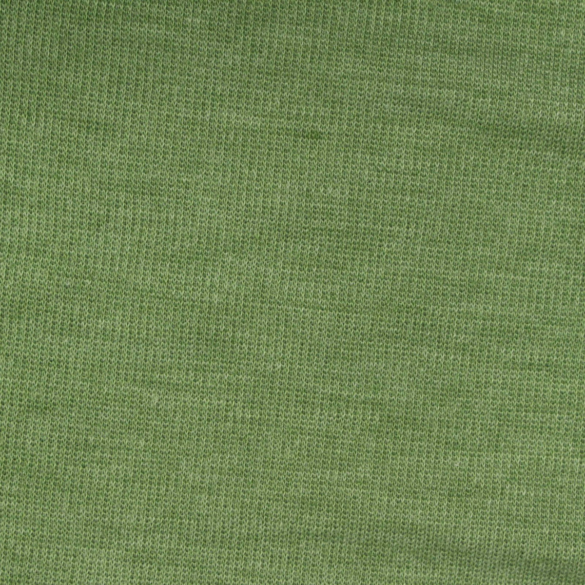 Green Heather Rib Knit, Poly-Viscose