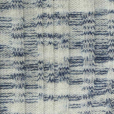 White Marl Rib Knit, Poly-Viscose — texture