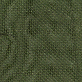 Polyester Cotton Stretch Piqué Knit Fabric, 290 gsm, 185 cm — Green — texture
