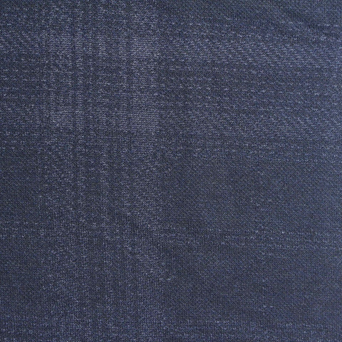 Dark Blue Marl Jacquard, Poly-Viscose, 285 gsm