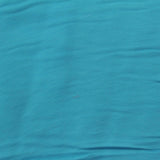 Brushed Polyester Stretch Milk Silk Knit Fabric, 180 gsm, 159 cm — Blue