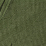 Olive Heather Piqué Knit, Poly-Cotton