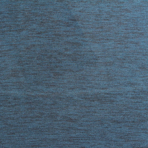 Blue Marl Jersey Knit, Polyester, 210 gsm, 148 cm