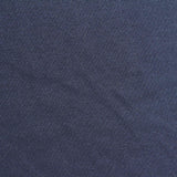 Polyester Viscose Stretch Piqué Knit Fabric, 290 gsm, 170 cm — Navy