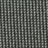 Dark Grey Geometric Interlock Knit, Polyester — texture