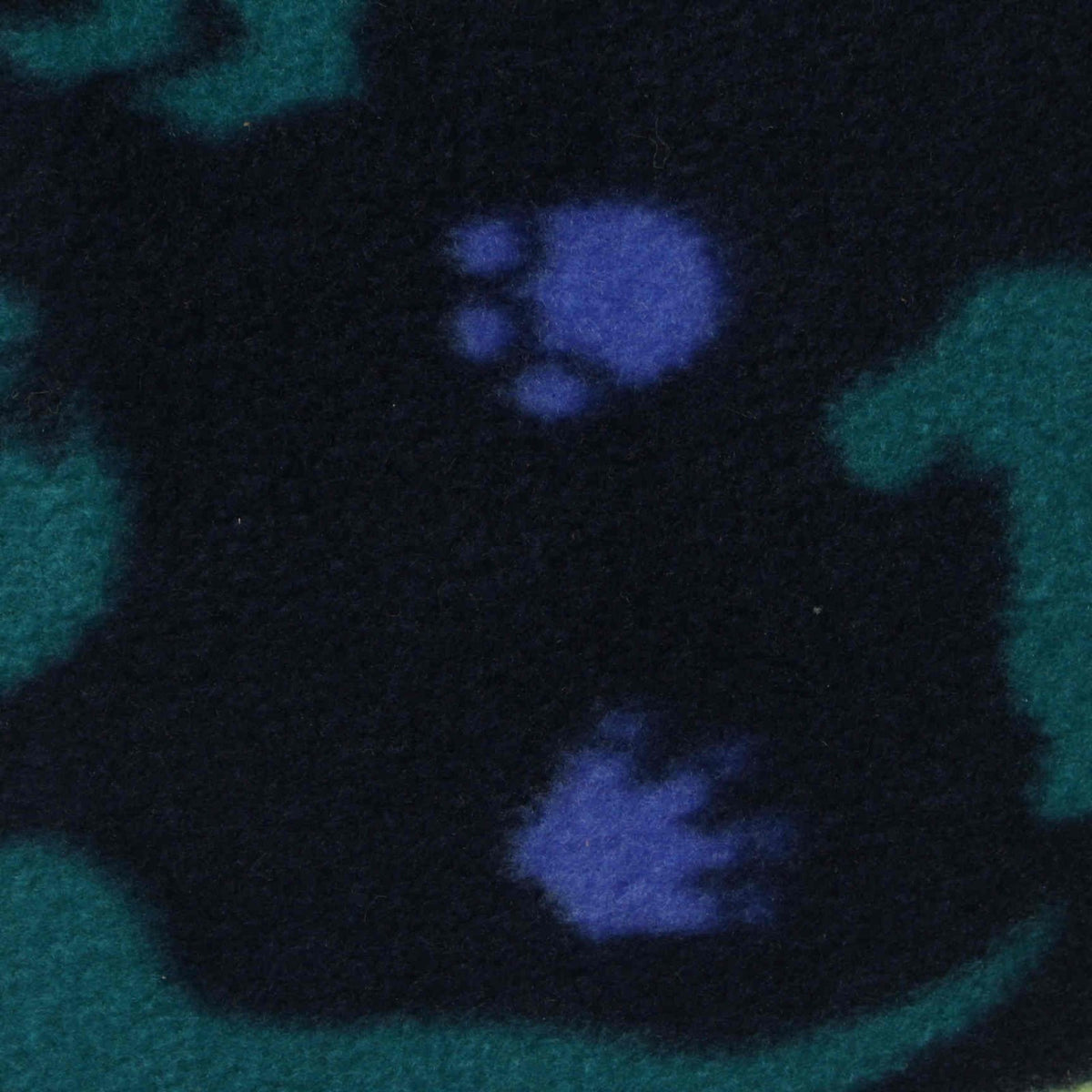 Animal Print 100% Polyester Fleece Fabric, 230 gsm, 153 cm — Navy
