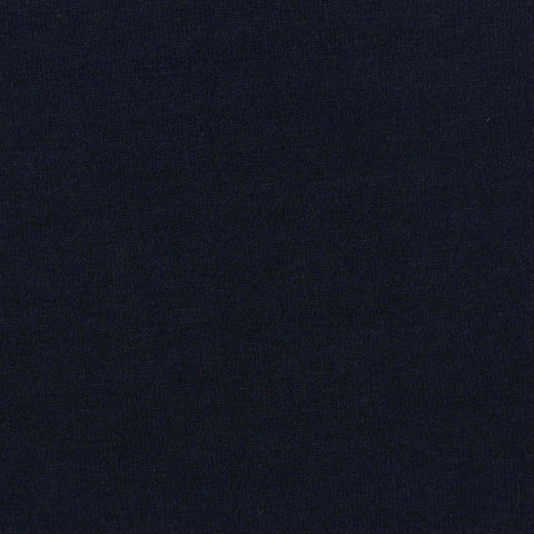 Cotton Polyester Scuba Knit Fabric, 310 gsm, 175 cm — Navy, ref EF-273533
