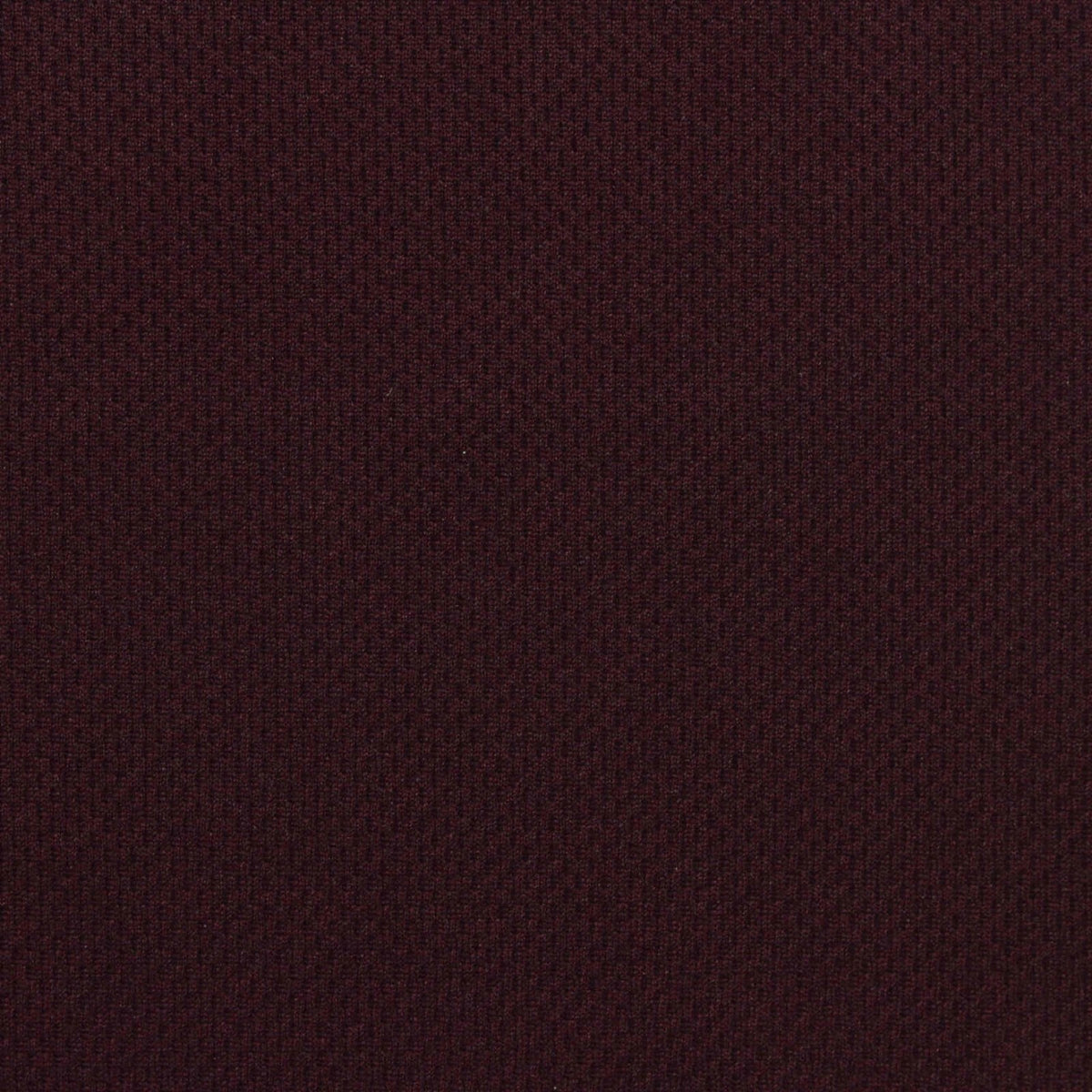 Dark Red Marl Birdseye Knit, Polyester
