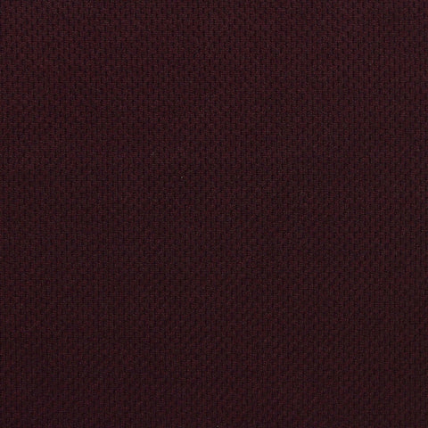 Dark Red Marl Birdseye Knit, Polyester