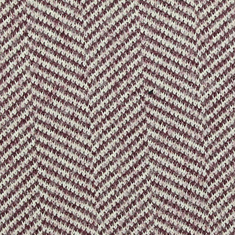 Burgundy Herringbone Knit, Polyester