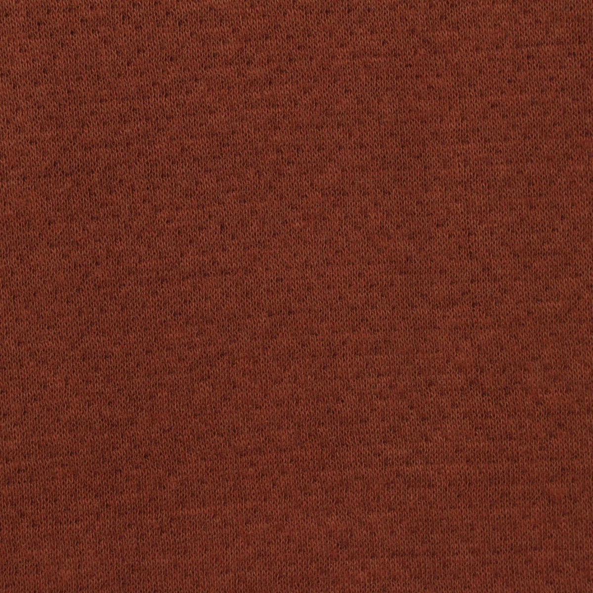 Rust Heather Jacquard, Cotton-Poly