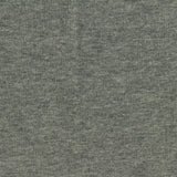 Heather Grey Marl Rib Knit, Cotton-Poly
