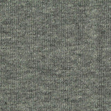 Heather Grey Marl Rib Knit, Cotton-Poly — texture