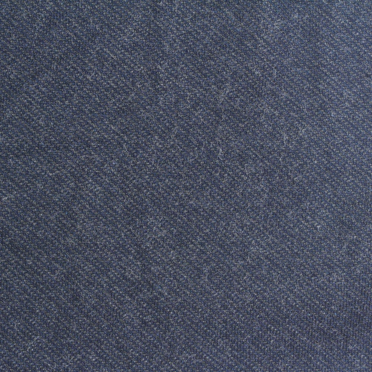 Blue-Grey Marl Interlock Knit, Cotton-Poly