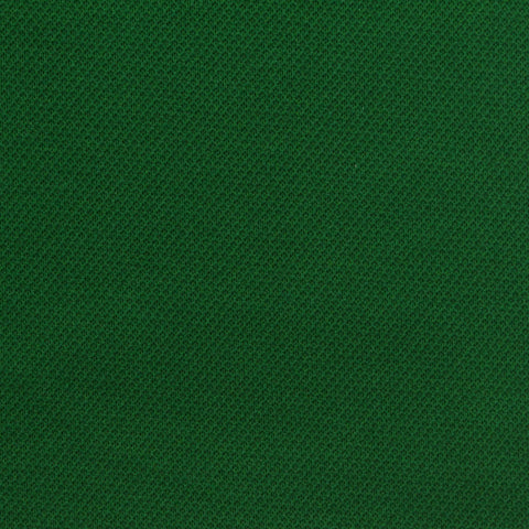 Cotton Polyester Piqué Knit Fabric, 250 gsm, 160 cm — Green