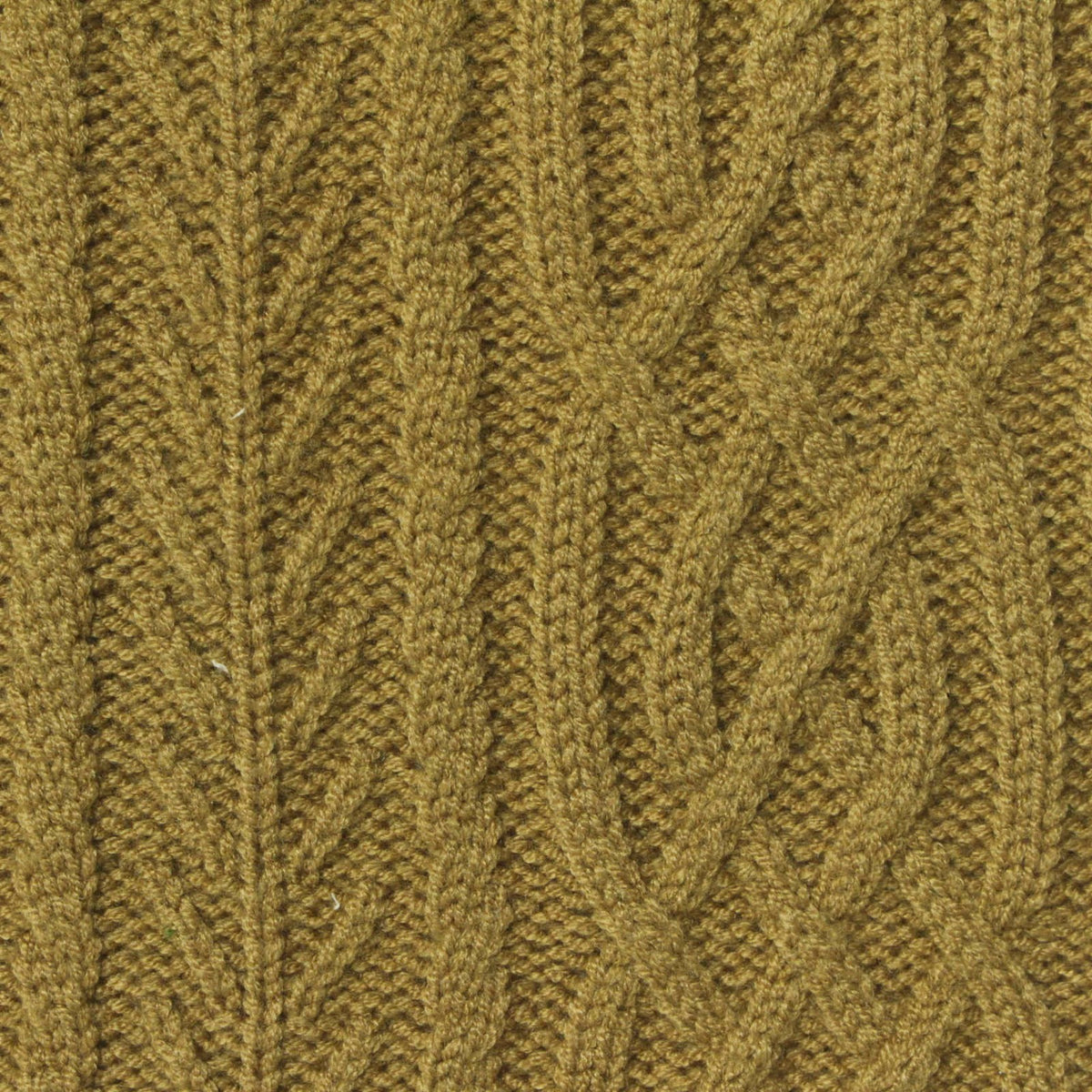 Mustard Chevron Jacquard, Viscose-Poly