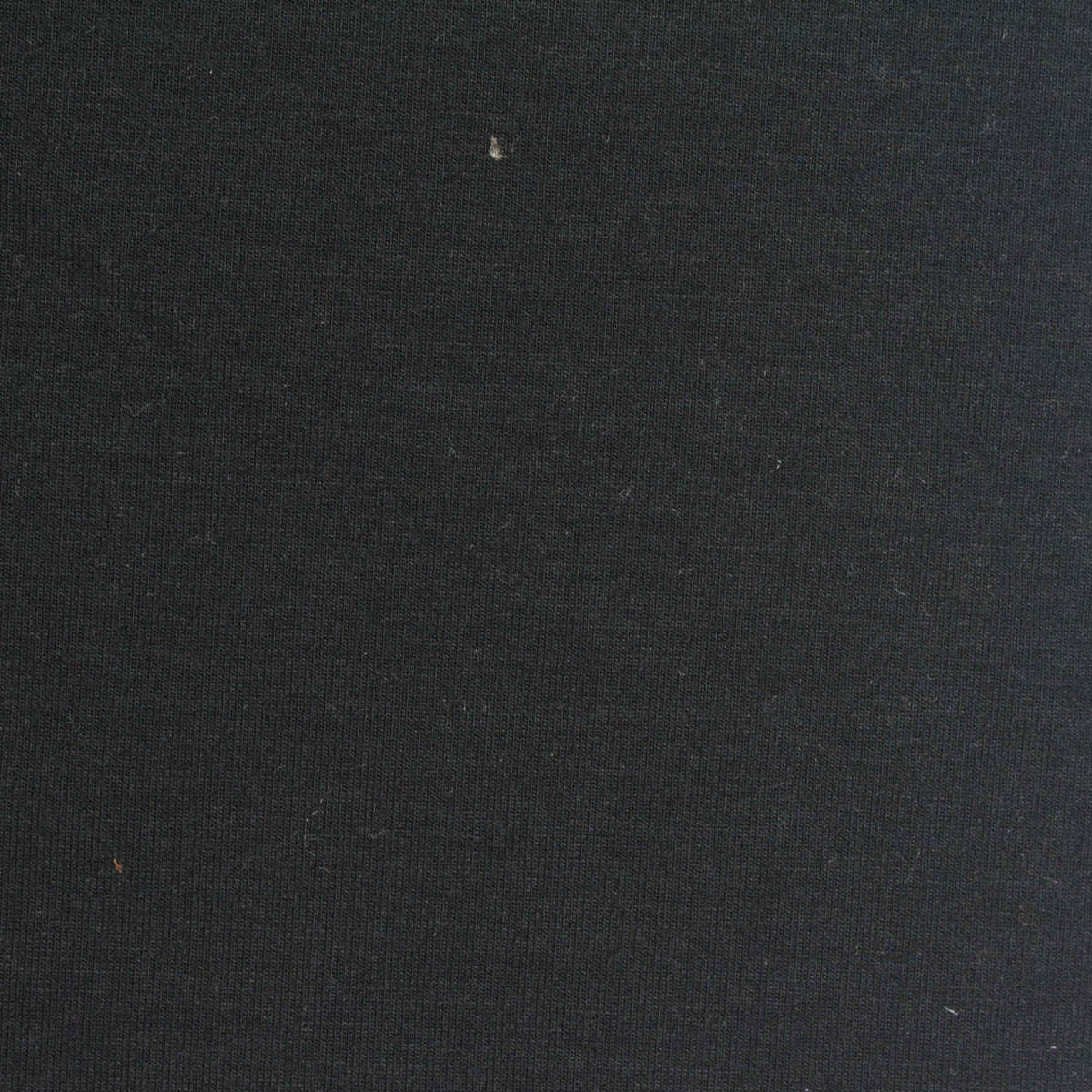 Modal Polyester Stretch French Terry Fabric, 330 gsm, 158 cm — Black