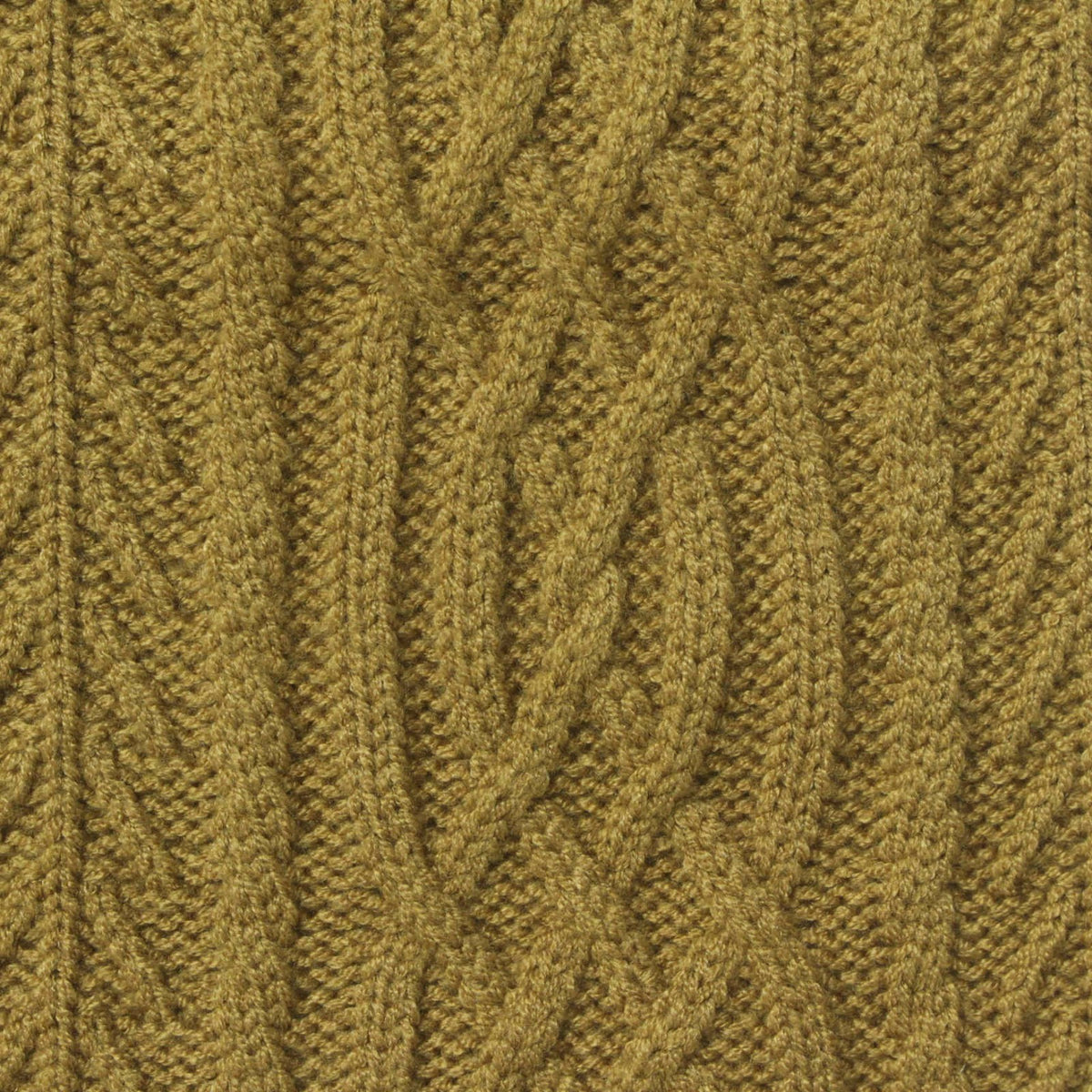 Olive Chevron Jacquard, Viscose-Poly