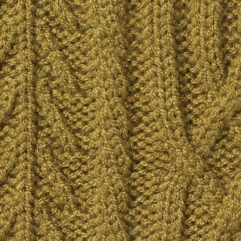 Olive Chevron Jacquard, Viscose-Poly