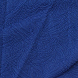 Blue Tone-on-Tone Interlock Knit, Polyester