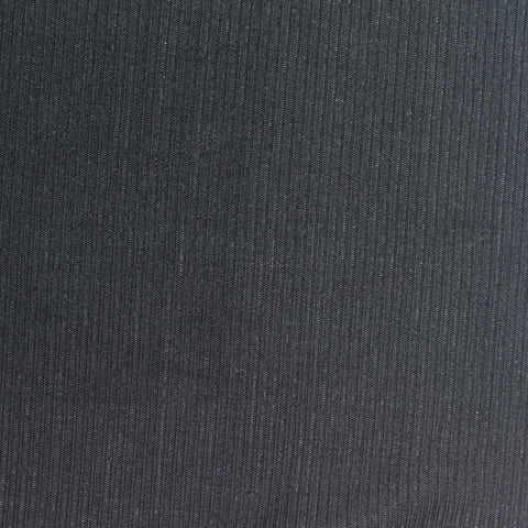 Viscose Stretch Rib Knit Fabric, 325 gsm, 110 cm — Navy