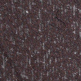 Dark Brown Marl Interlock Knit, Acrylic-Nylon — texture