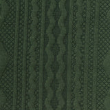 Green Diamond Interlock Knit, Polyester