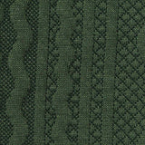 Green Diamond Interlock Knit, Polyester — texture