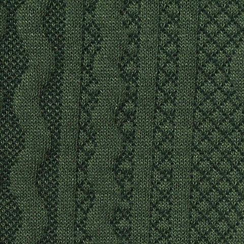 Green Diamond Interlock Knit, Polyester