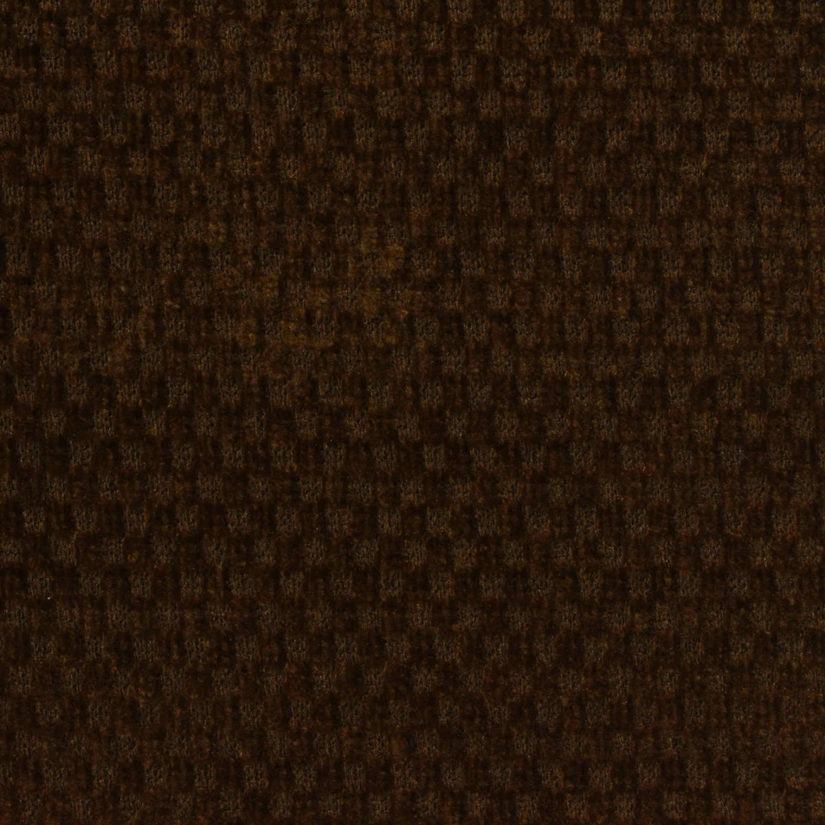 Dark Brown Houndstooth Knit, Polyester
