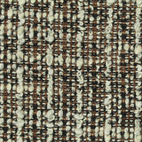 Brown Check Bouclé, Poly-Cotton — texture
